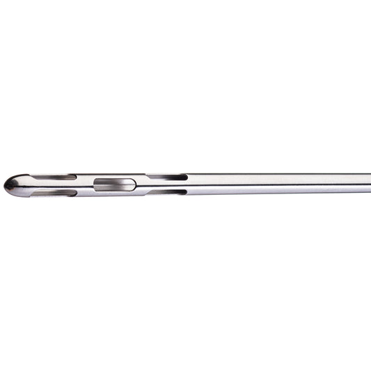 Tri-port Plus 2x3 radial vent cannula, 270° of extraction