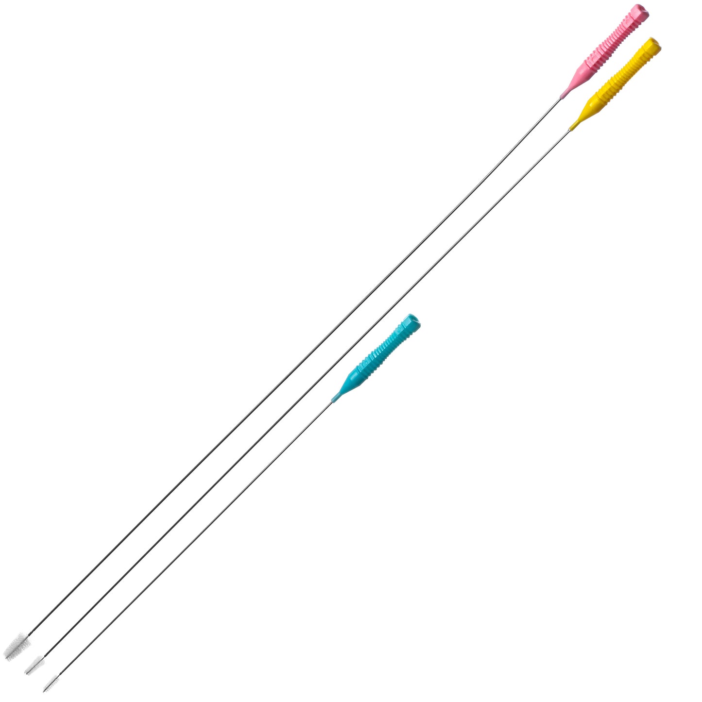 Cannula lumen brushes