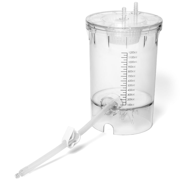 CLINIMED "AutoGraft" single use fat grafting canister (1200cc/ mL)